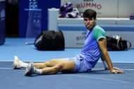 Aclaraz pictured at the 2024 ATP Finals 2024 - Image Source: Getty